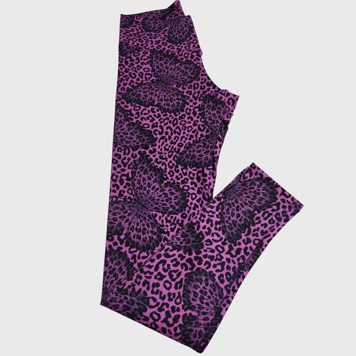[legging-rosadamariposa-m] Legging Rosada Mariposa Talla M