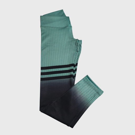 [legging-verderayas-l] Legging Verde Rayas Talla L